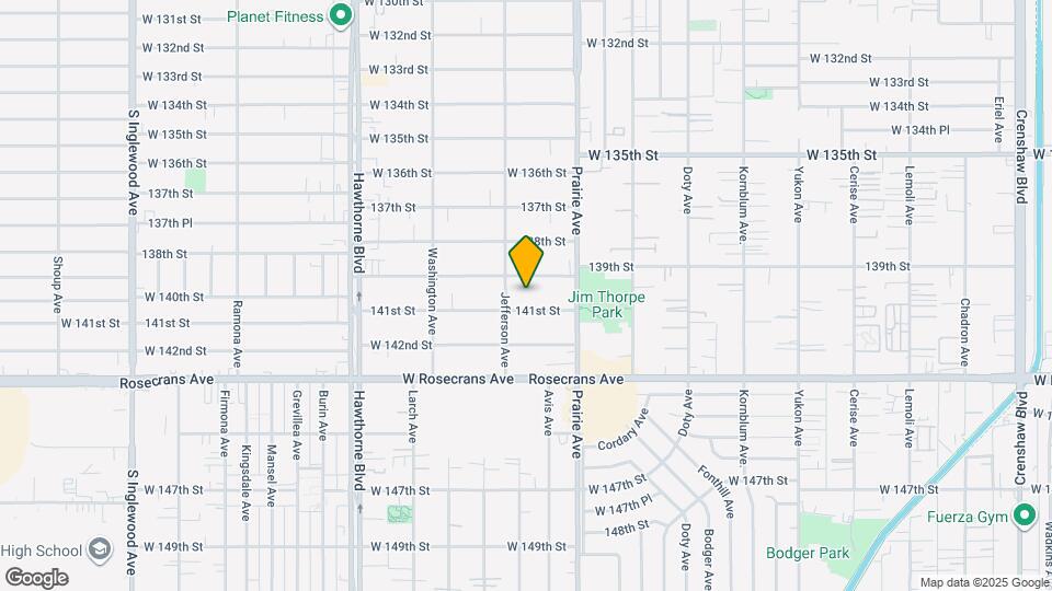 4081 W 141st St Map and Location Details