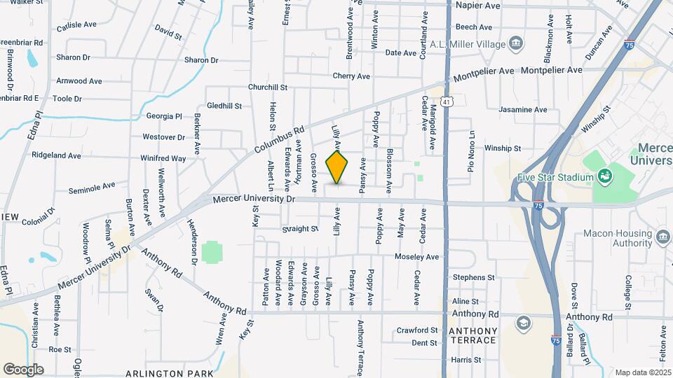 460 Daffodil St Map and Location Details