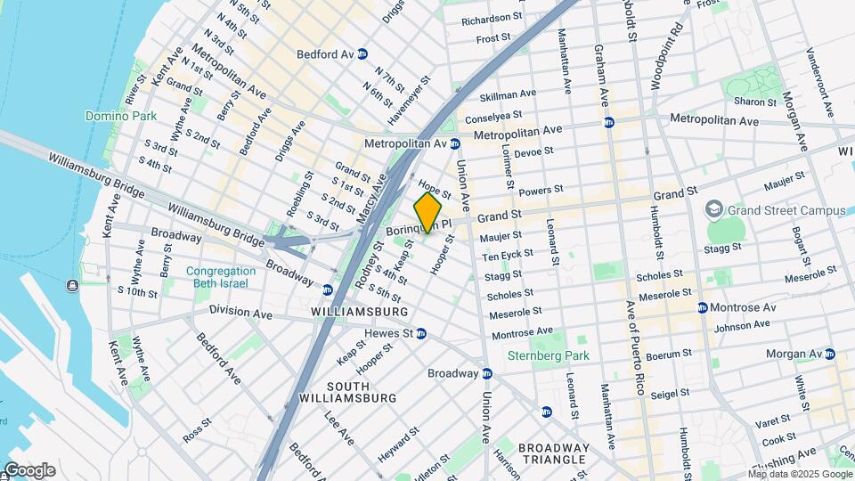 355 S 2nd St Map and Location Details