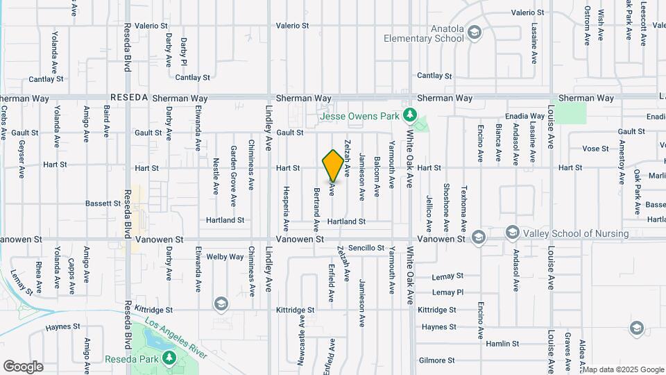 6930 Enfield Ave, Unit 9117 Map and Location Details