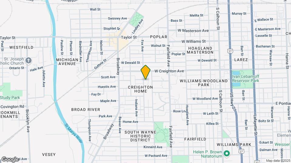 2411 Fox Ave Map and Location Details