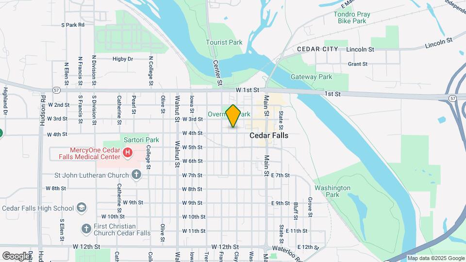 321 Clay St, Unit 3 Map and Location Details