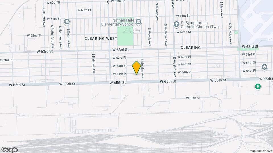 6225 W 64th Pl, Unit b Mapa y Detalles de la Ubicación