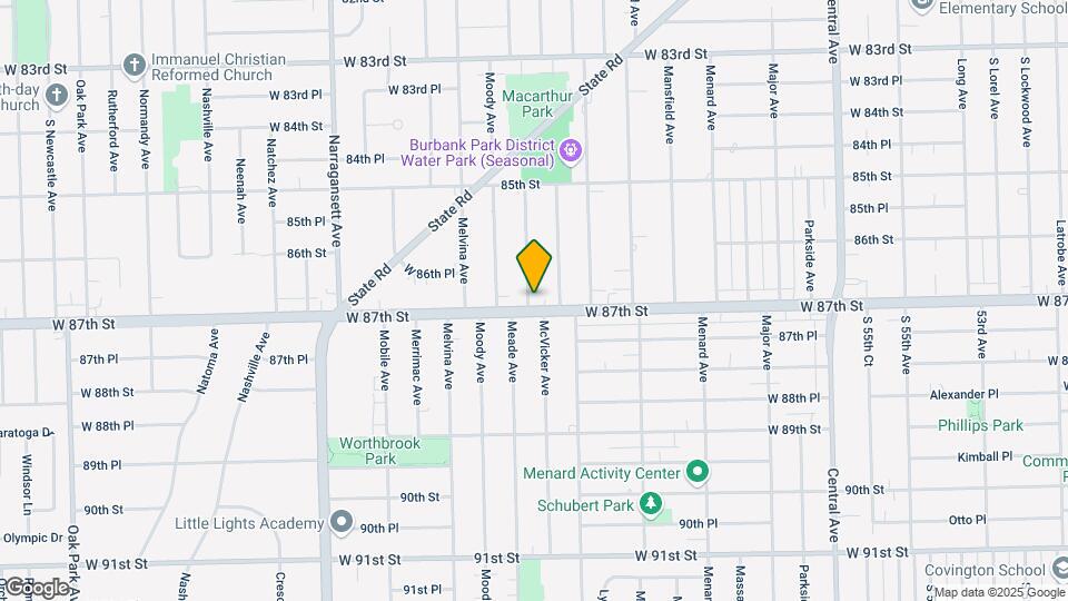 8659 Meade Ave Map and Location Details