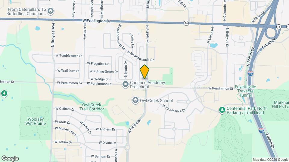 525 N Rupple Rd Map and Location Details