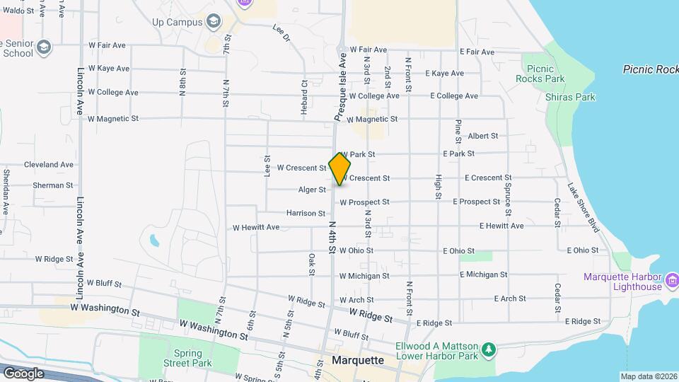 814 N 4th St Map and Location Details