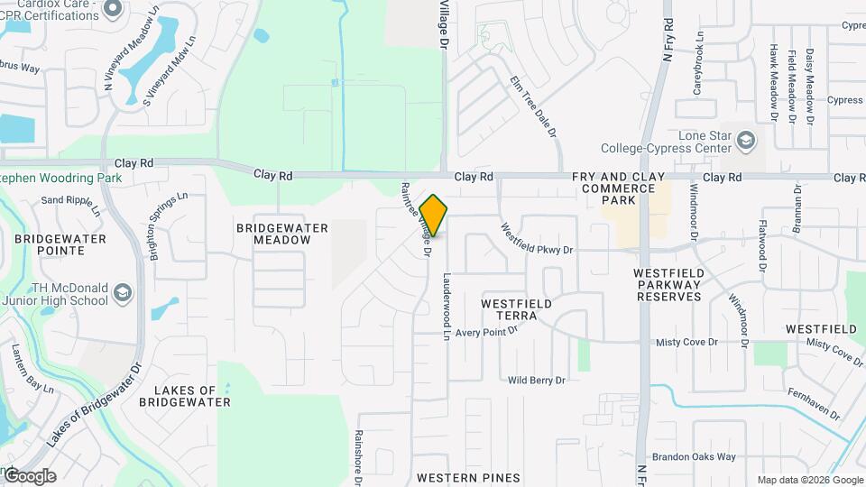 3834 Raintree Village Dr Map and Location Details