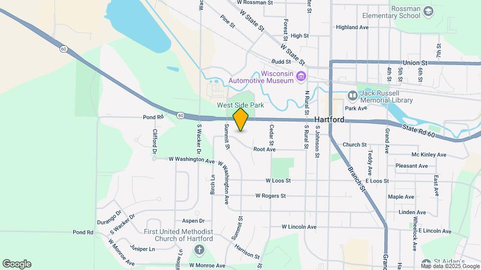 526 Root Ave, Unit 1 Map and Location Details