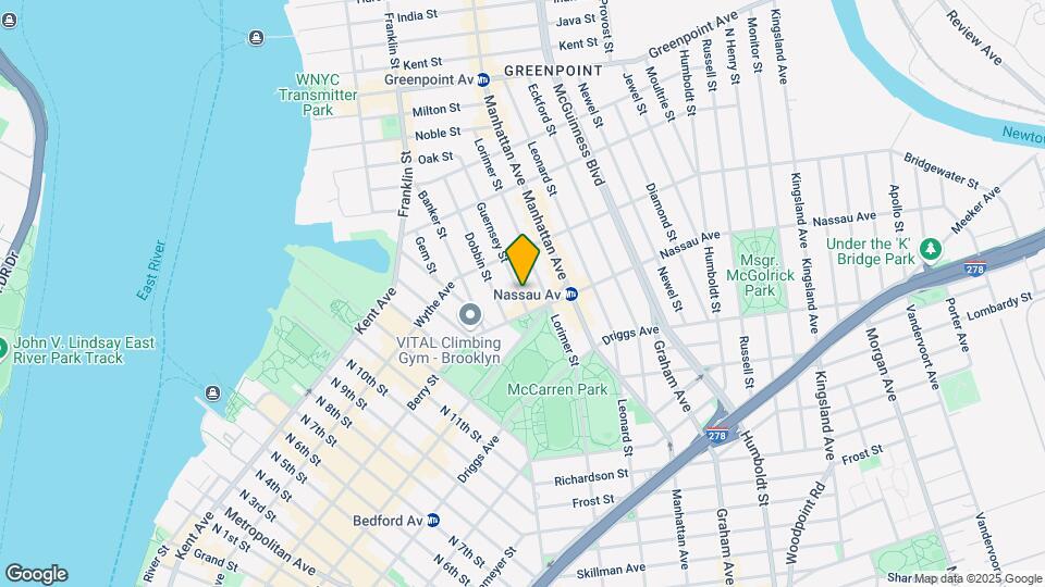 82 Guernsey St Map and Location Details