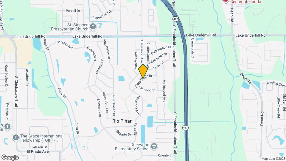 9124 Palos Verde Dr Map and Location Details