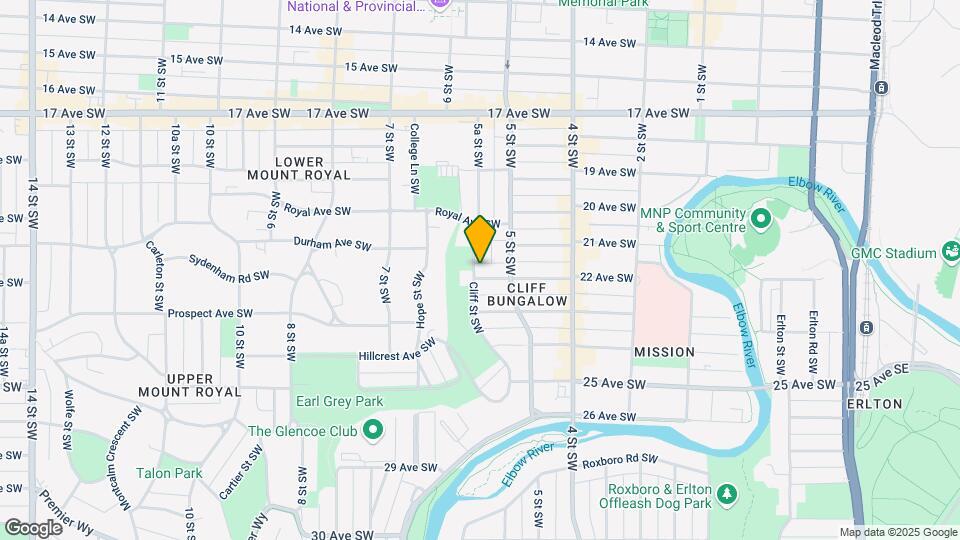 2130 Cliff St SW Map and Location Details