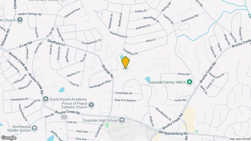 201 Sprucewood Ct Map and Location Details