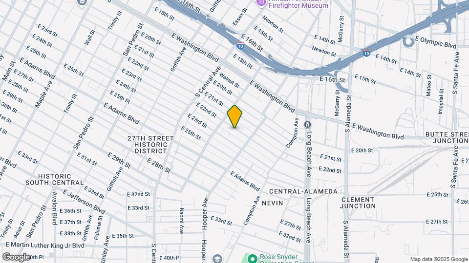 1436 E 22nd St Mapa y Detalles de la Ubicación