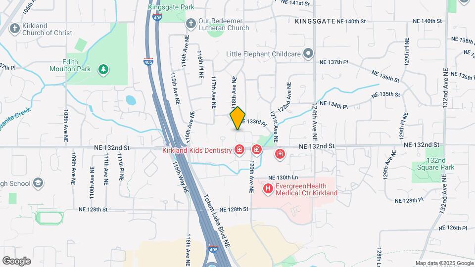 13246 119th Ave NE Mapa y Detalles de la Ubicación