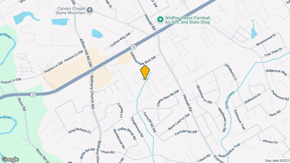 3835 Ligney Creek Ct Map and Location Details