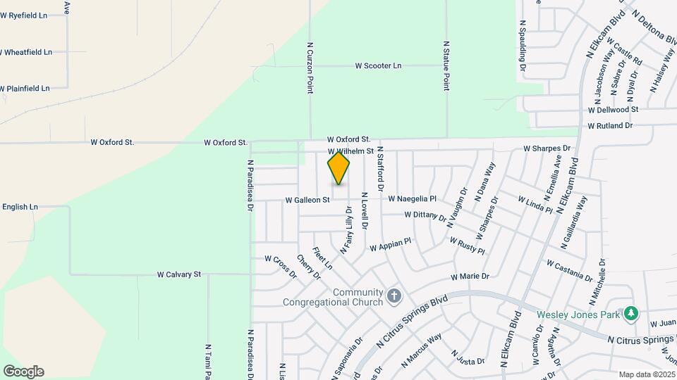 9809 N Swanee Terrace Map and Location Details
