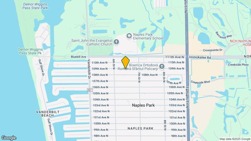 646 109th Ave N Map and Location Details