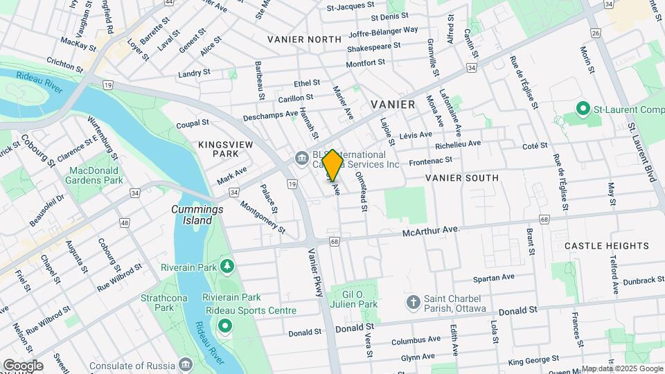 318 Cyr Av Map and Location Details
