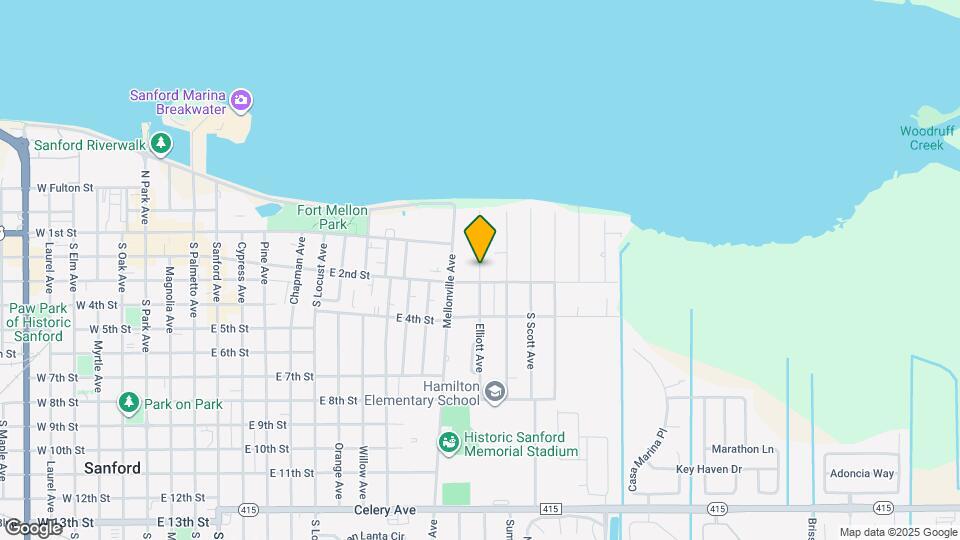 226 N Elliott Ave Map and Location Details