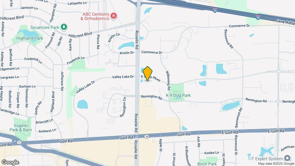 Furnished Studio-Chicago - Schaumburg - Co Map and Location Details