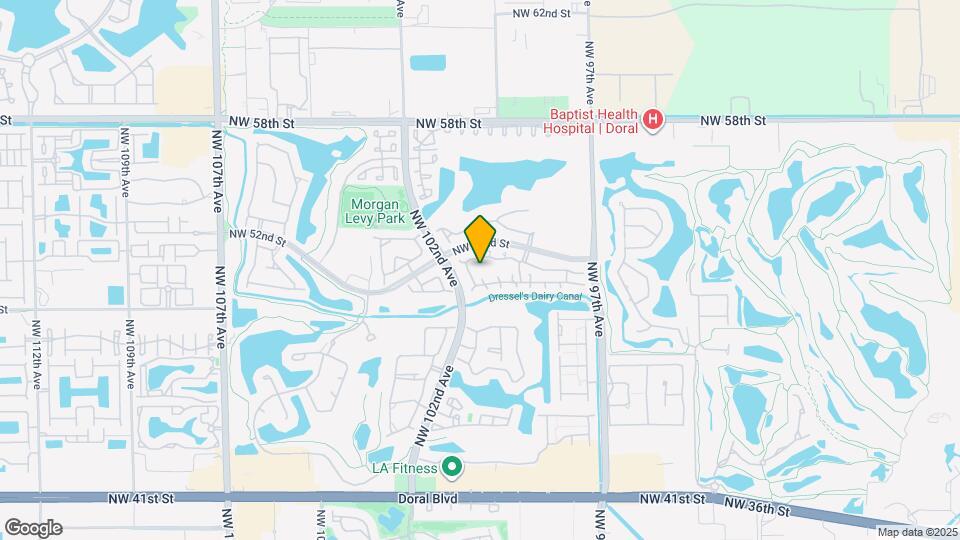 5141 NW 101st Pl Map and Location Details