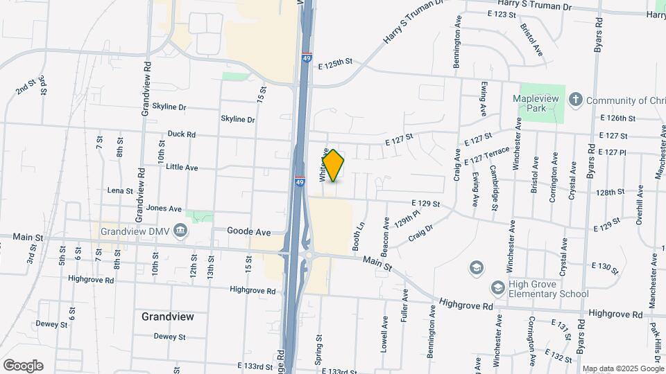 5930 E 129th St Map and Location Details
