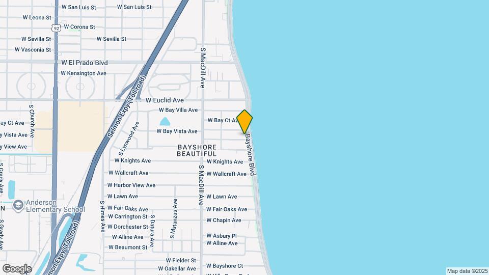 4007 Bayshore Blvd Map and Location Details