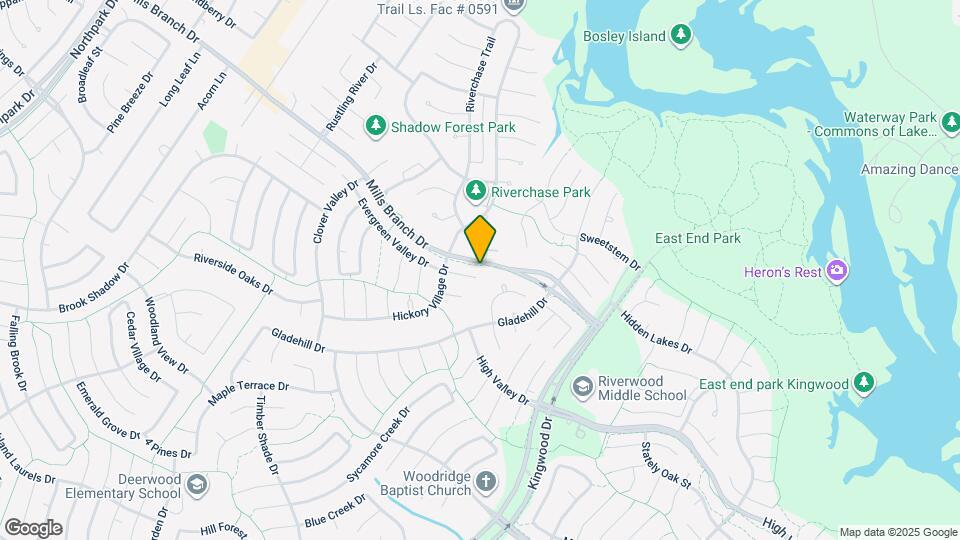 5623 Evergreen Valley Dr Map and Location Details