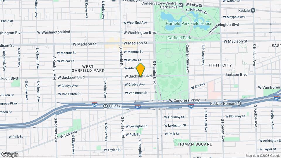 307 S Springfield Ave Map and Location Details