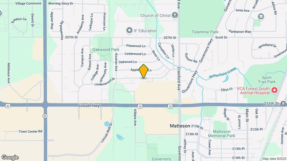 4205-4211 Lindenwood Dr Map and Location Details