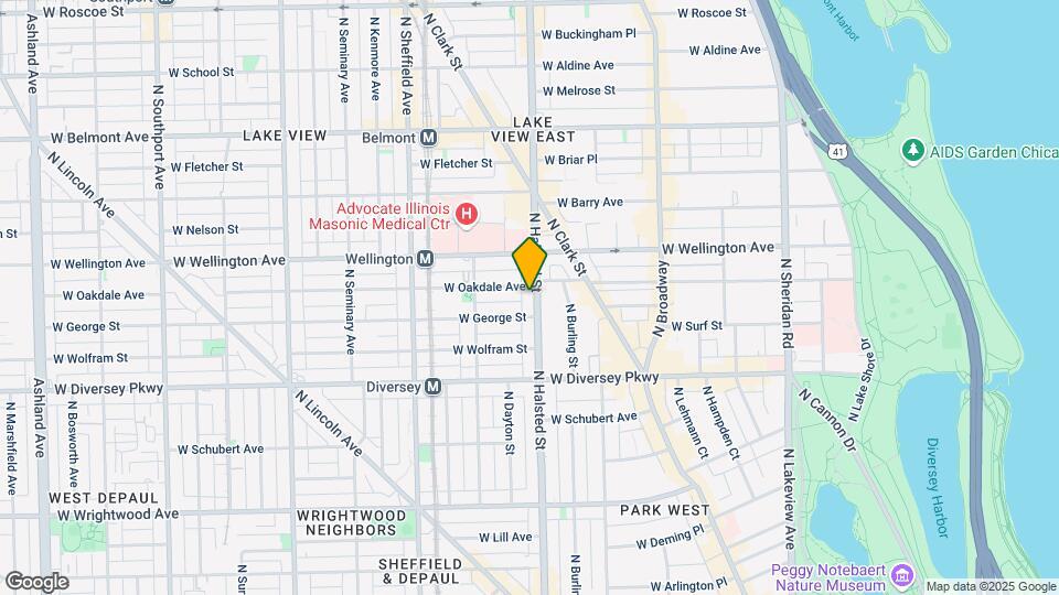 2904 N Halsted St Map and Location Details