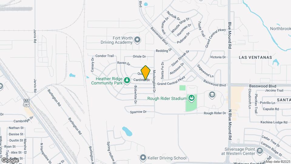 741 Cardinal Dr Map and Location Details