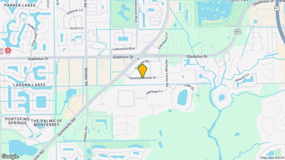 8181 Venetian Pointe Dr Map and Location Details