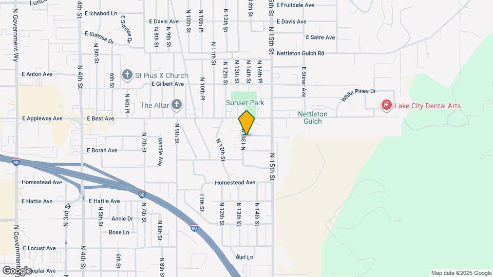 1402 E Randle Ave Mapa y Detalles de la Ubicación