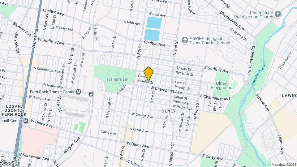 326 Roselyn St Mapa y Detalles de la Ubicación