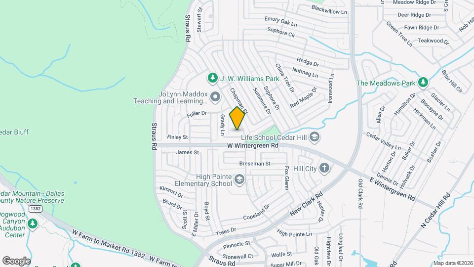 505 Grady Ln Mapa y Detalles de la Ubicación