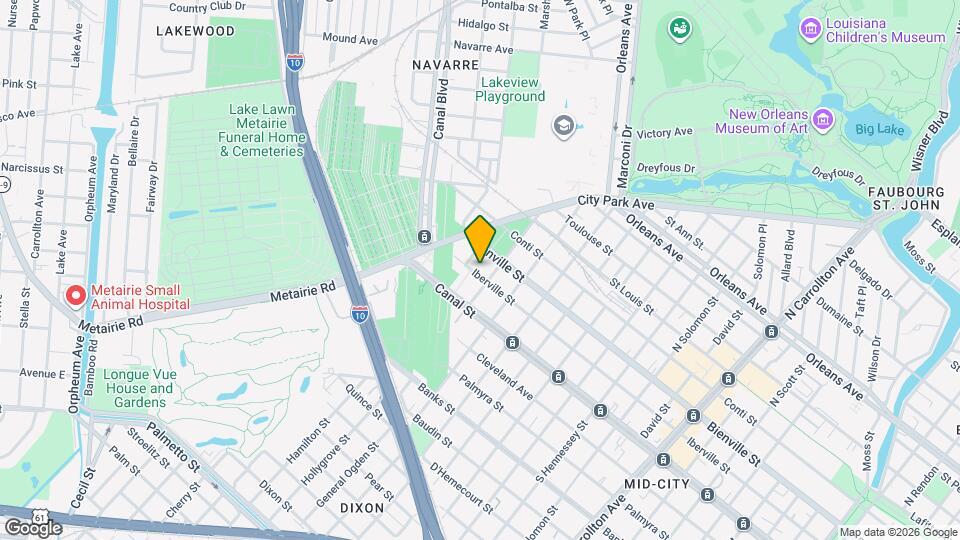 4917 Iberville St Map and Location Details