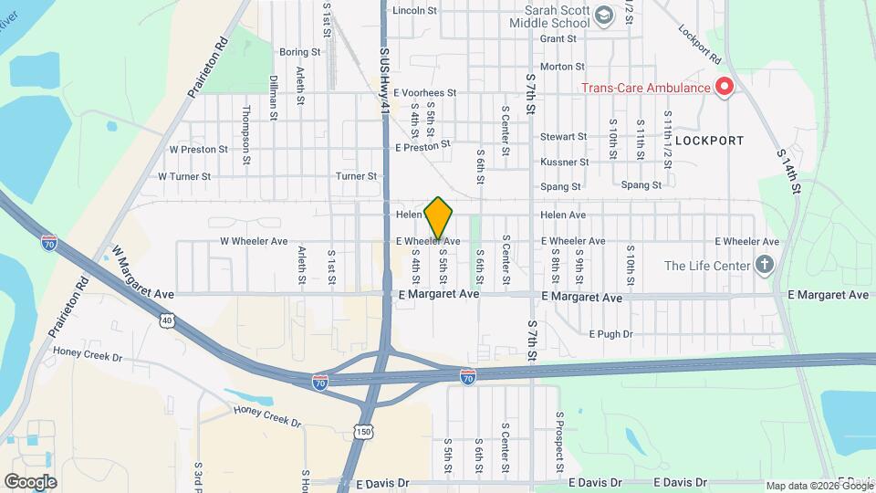 2901 S 5th St Map and Location Details