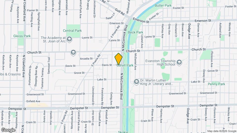 9054 Bennett Ave Map and Location Details