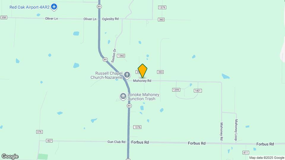 845 Mahoney Rd Map and Location Details