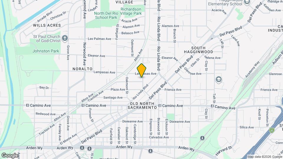 2577 Beaumont St Map and Location Details