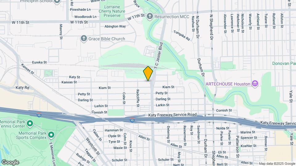 5405 Kansas St Map and Location Details