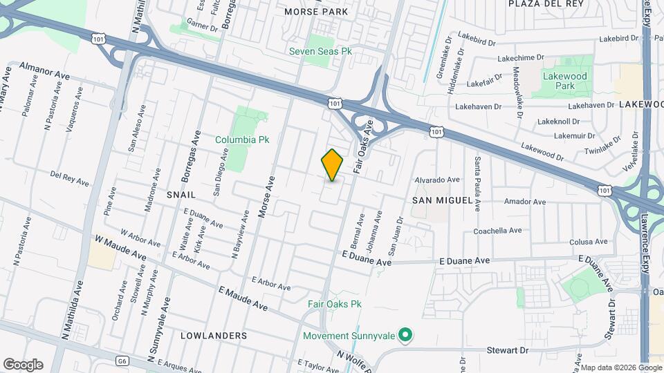 716 San Conrado Terrace Map and Location Details