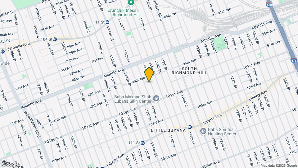 95-30-95114 114th St Mapa y Detalles de la Ubicación