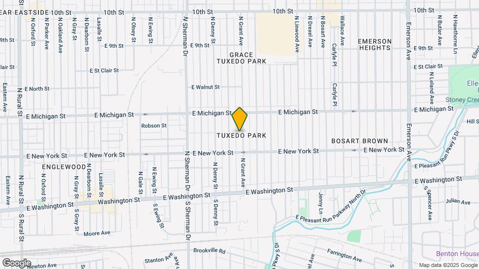 400 N Grant Ave Map and Location Details
