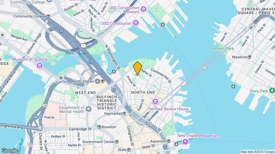 46 Hull St, Unit APT2 Map and Location Details