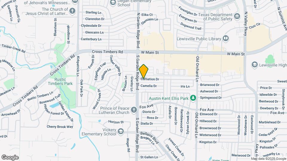 1530 Carnation Dr Map and Location Details