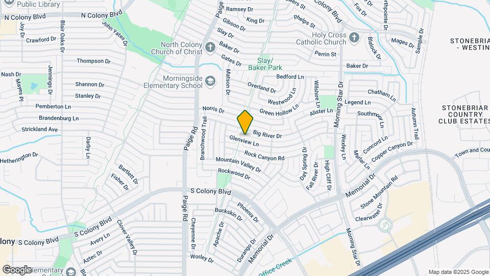 5524 Glenview Ln Map and Location Details