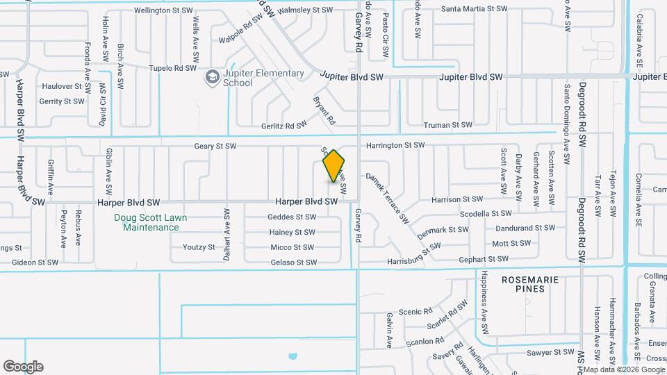 737 Geoffrey Ave SW Map and Location Details