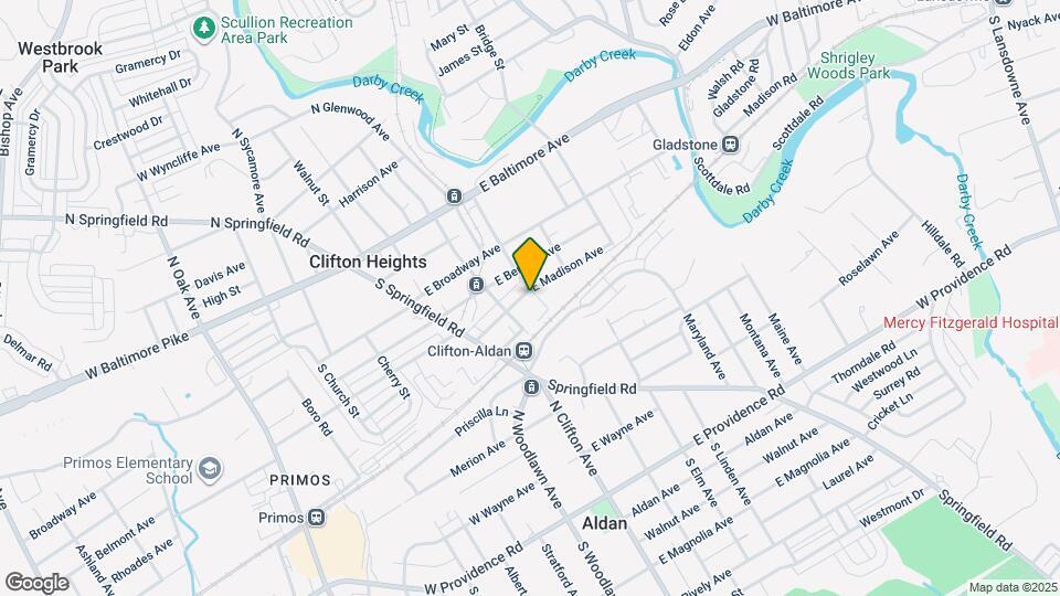 128 E Madison Ave Map and Location Details